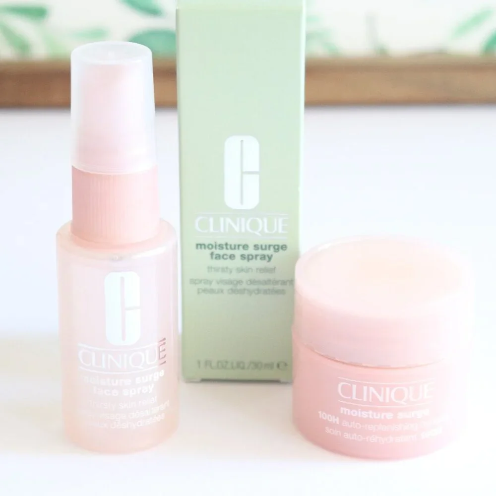 Clinique | Moisture Surge Face Spray & 100H Auto-Replenishing Hydrator Gel NWT - Picture 1 of 15